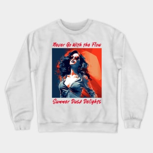 endless summer, summer days summer nights, fashion design v12 Crewneck Sweatshirt